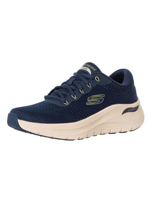 Skechers Chaussures Homme - SKECHERS - Arch Fit 2.0 - Talon Plat - Lacets - Bleu