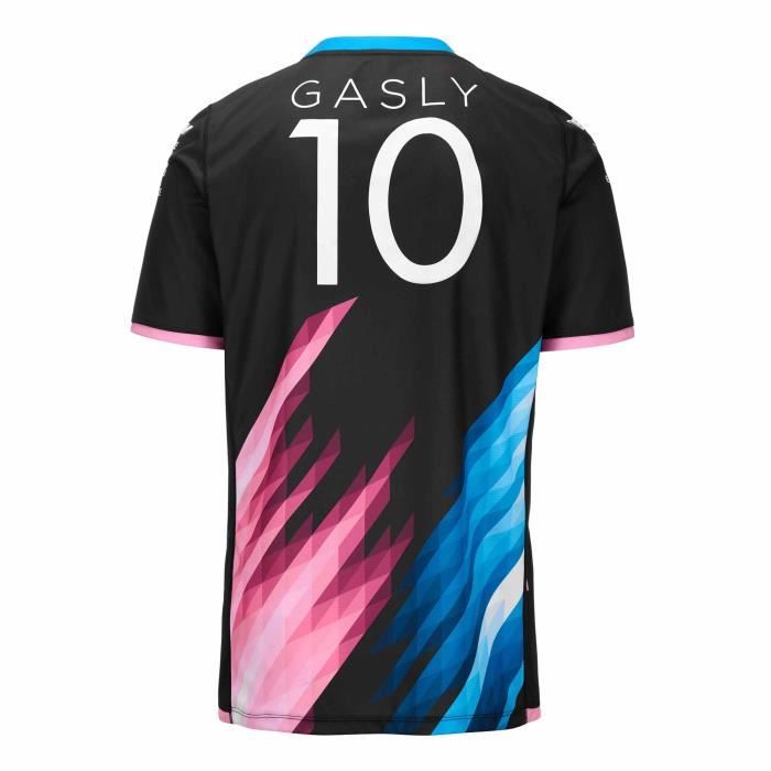 Maillot Kombat Gasly BWT Alpine F1 Team 2024 pour Garçon - Noir bleu rose