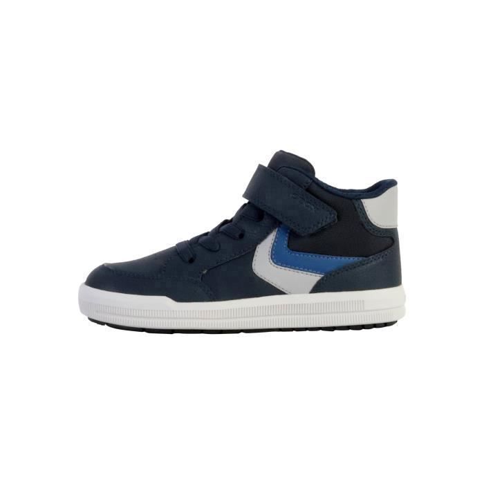 Geox Basket Montante - GEOX - Arzach - Navy/Gris - Enfant - Lacets - Synthétique