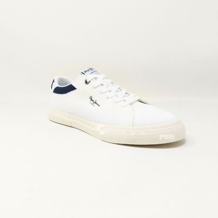 Pepe Jeans PEPE JEANS BASKET KENTON KNIT BLANC - PMS31072-800____BLC____41