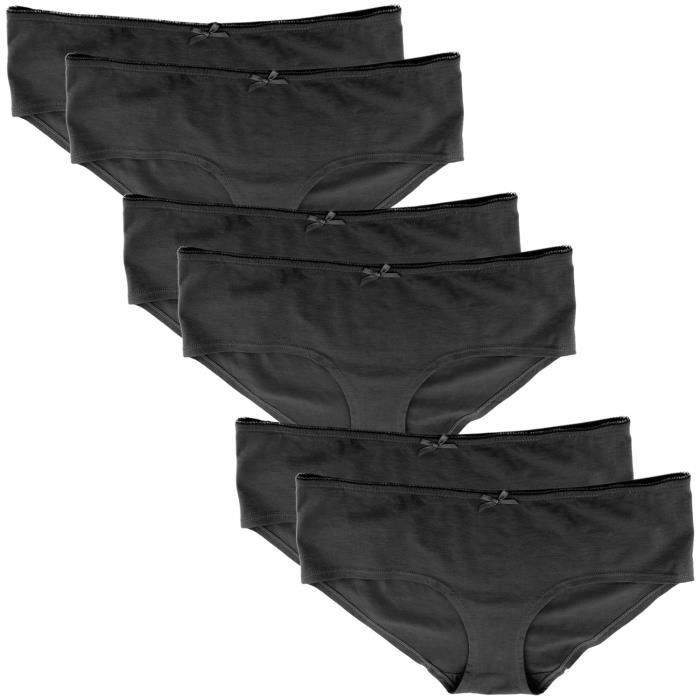 95/% Cotton Respirant Fabio Farini Ladies Pantys 6 Pack Plusieurs Couleurs et Tailles