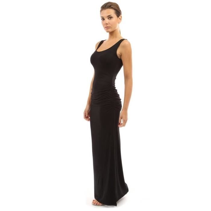 Robe longue noire ete 2020 online