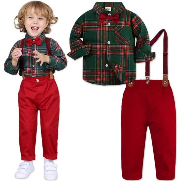 Ensemble Bebe Gar on Noel V tement Enfant Automne Hiver Tenue