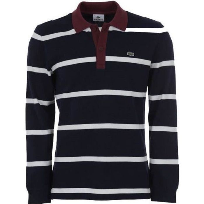 Lacoste Live Polo RayÃ© Lacoste Robe Chemise Robe Lacoste RayÃ