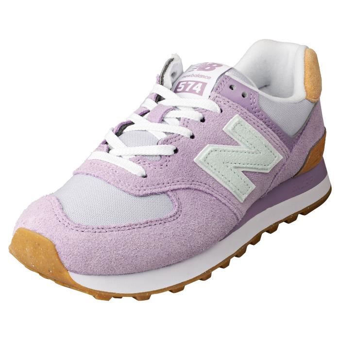 Baskets Femme New Balance 574+ Vertes à la boutique DM'Sports