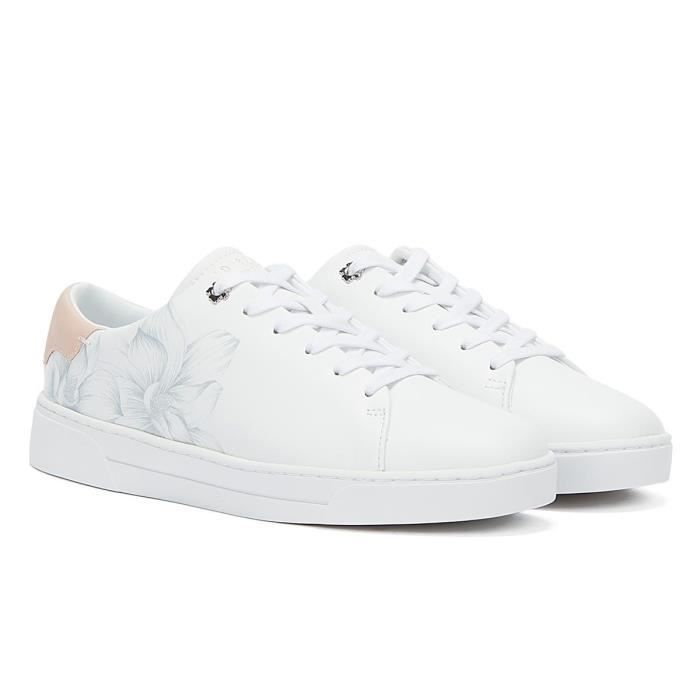 Ted Baker Kathra Baskets Blanches / Roses Pour Femmes - EU 37 Blanc ...
