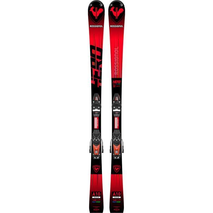 Pack Ski Rossignol Hero Multievent + Fixations Nx 7 Lf Garçon