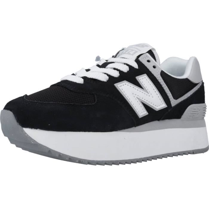 Basket femme discount new balance noir