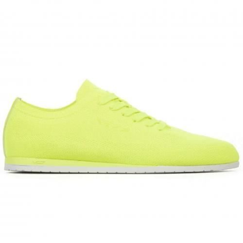 Basket Homme VO7 Jaune FLuo Sneakers en Nylon Respirant Jaune Cdiscount Chaussures