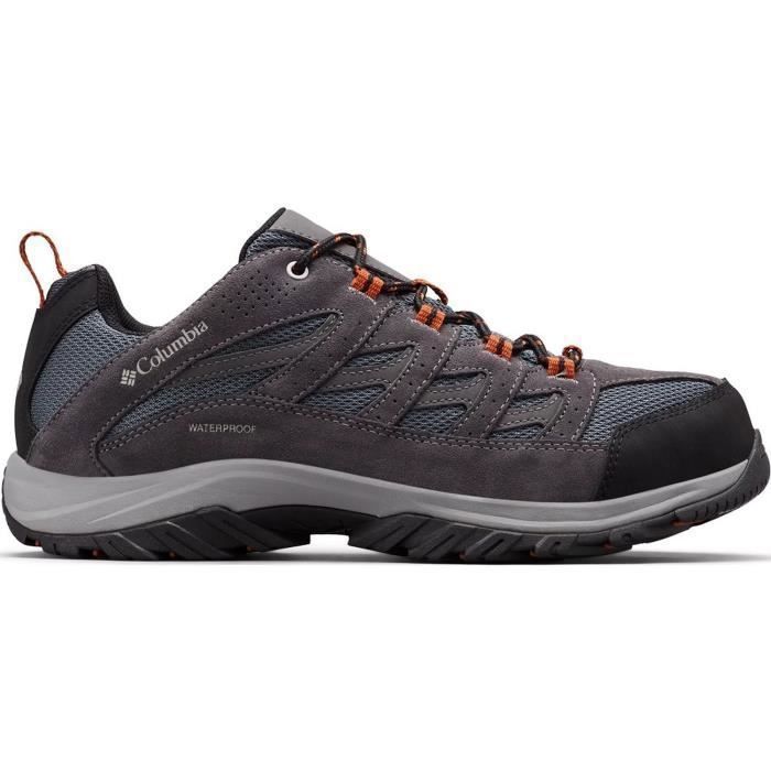 Chaussures de trail COLUMBIA Crestwood waterproof - Gris/Orange - Homme - Taille 40 5 Chaussures de trail COLUMBIA Crestwood waterproof - Gris/Orange - Homme - Taille 40 5
