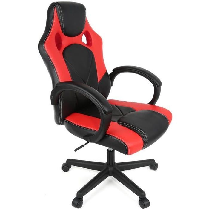 Chaise OOBEST® gamer bureauFauteuil Gaming Rouge de IygmbY7vf6