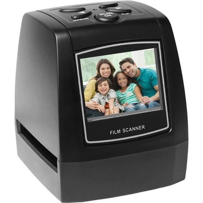 Scanner numérique de diapositives de film négatif 135mm-35mm--  Convertisseur de film numérique portable à Haute résolution @N - Cdiscount  Informatique