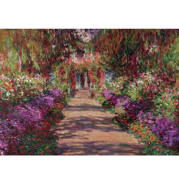 Puzzle 1000 pièces : Giverny Monet Puzzle 1000 pièces : Giverny Monet