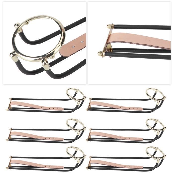 6 Pcs Poche Table Billard - Rail Boule Snooker Américain Laiton Bronze Avec Vis