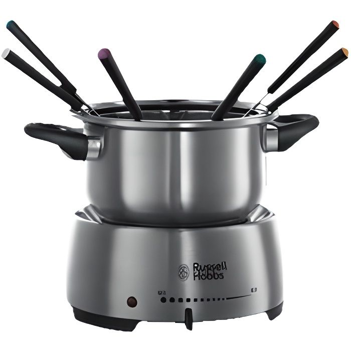 Russell Hobbs 22560 56 Fondue Electrique Fiesta 1200w Pour 6 Personnes Inox Compatible Lave Vaisselles Achat Vente Fondue Electrique Cdiscount