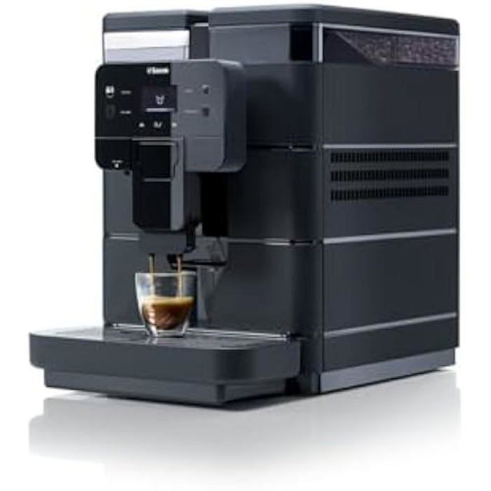 Machine à café automatique - SAECO - Royal Black - 1450 Watt - Espresso - 18 bars - Saeco