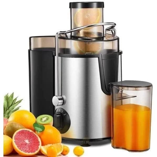 Extracteur de jus par Pression à Froid JuiceLive 1500 Pro avec 250 W de Puissance, Tube d