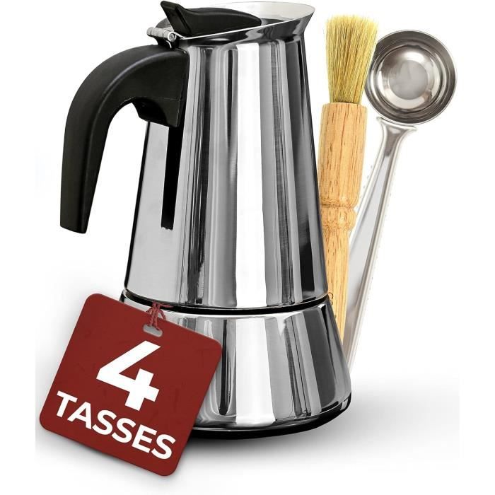 Moka Cafetière Espresso Latte Percolateur Cuisinière Cafetière