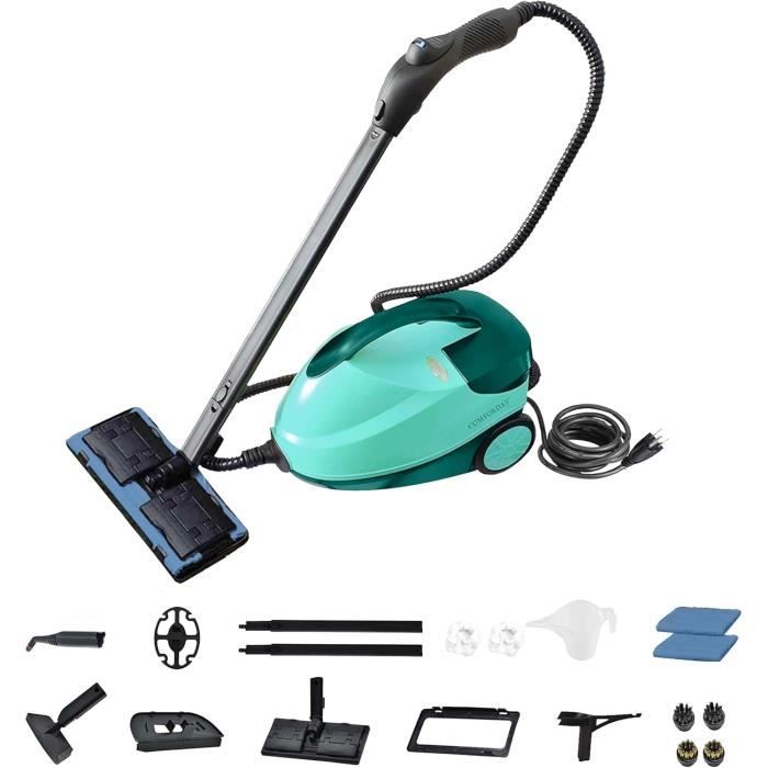 Nettoyeur Vapeur Multifonction DUPRAY – 1500W – Pour Sol, Voiture, Maison – 17 Accessoires