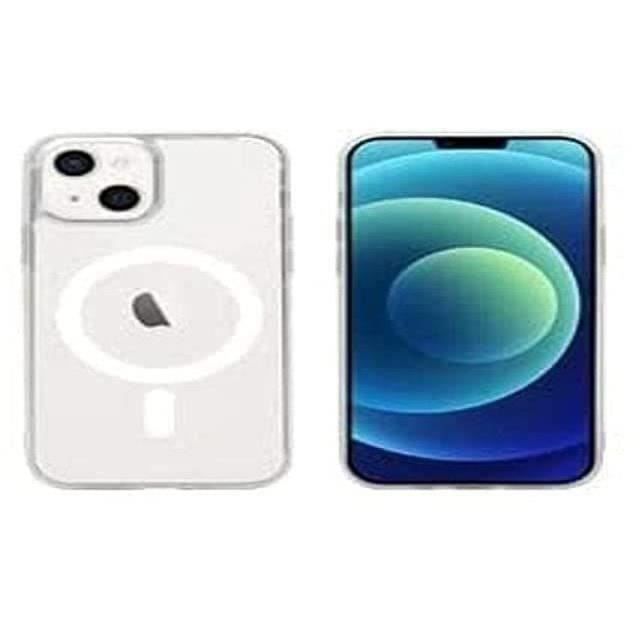 Coque transparente So Seven Mag Case pour iPhone 13 Mini en synthétique blanc