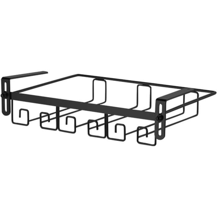 Support 24 Verres à Shot Acrylique Noir – Organisateur Bar Et Fêtes Pratique