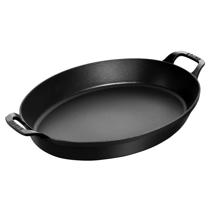 STAUB Fontana Ovale In Ghisa, Casseruola Di Design Per Cucina Elegante, Perfetta Per Stufati E Arrosti, Adatta A Tutti I Piani Cottura