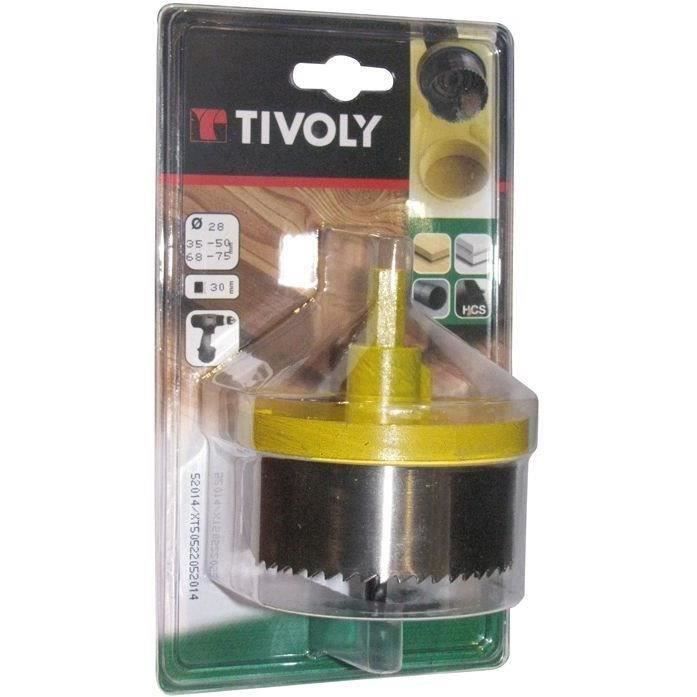 Scie cloche 5 lames - 28 à 75 mm