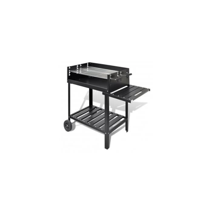 Superbe Barbecue au charbon avec 2 roues - Cdiscount Jardin