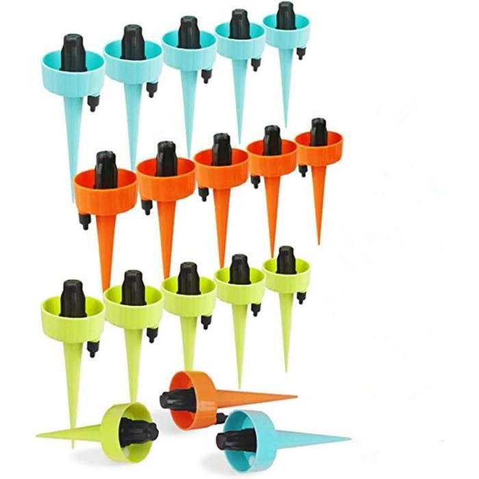 Kit D'Irrigation 12Pcs / Set Système D'Arrosage Automatique Pour L' Irrigation Au Goutte À Goutte Pointe D'Arrosage Automatique Pour Les Plantes Fleur Abreuvoirs Ménagers Intérieurs Bouteille-12Pcs Mi