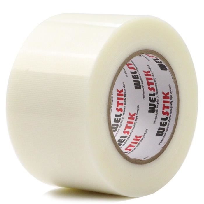 XFasten Ruban Adhésif Gaffer Professionnel Noir - 50,8 Mm X 54,86 M, Tissu Coton Sans Résidus, Idéal Studio, Maison Et Travaux
