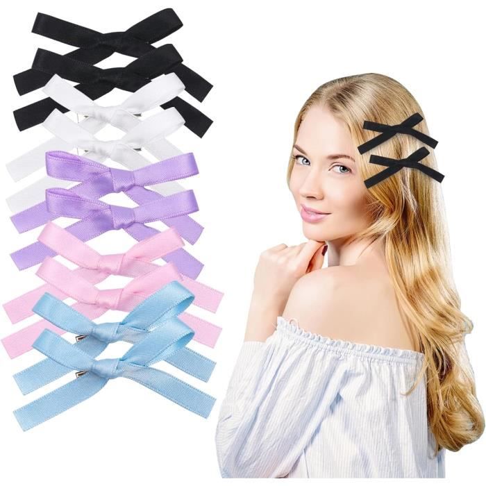 Bandeau à gros nœud pour femmes et filles épingle à cheveux rouge et noir accessoires de Bandeau à gros nœud pour femmes et filles épingle à cheveux rouge et noir accessoires de