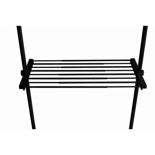 Etagère - WENKO - Herkules - Métal - 73-120x4x42 5 cm - Noir Etagère - WENKO - Herkules - Métal - 73-120x4x42 5 cm - Noir