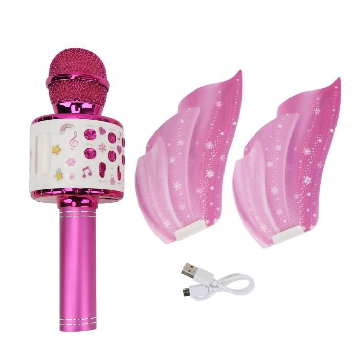Générique Microphone Enfant Jouet - Support Interactif Lumineux et Réglable pour Musicaux - Microphone Karaoké et Accessoires Ludiques - pour Garçons, Filles, Préscolaires et Élèves de Générique Microphone Enfant Jouet - Support Interactif Lumineux et Réglable pour Musicaux - Microphone Karaoké et Accessoires Ludiques - pour Garçons, Filles, Préscolaires et Élèves de