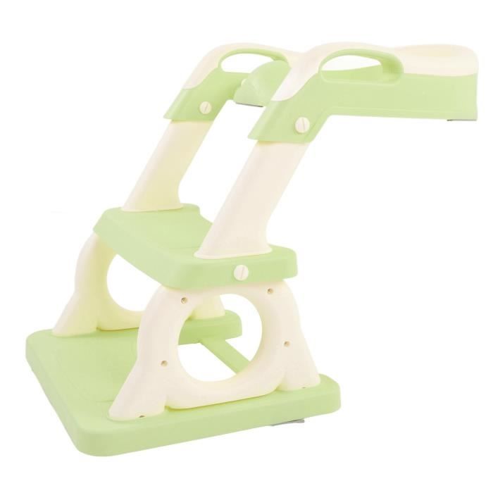 Tabouret 2 Marches Pliable Pour Enfants – Dimensions 30,5x32,5x32 Cm, En PP, Antidérapant, Pour Salle De Bain, Cuisine, Apprentissage Propreté