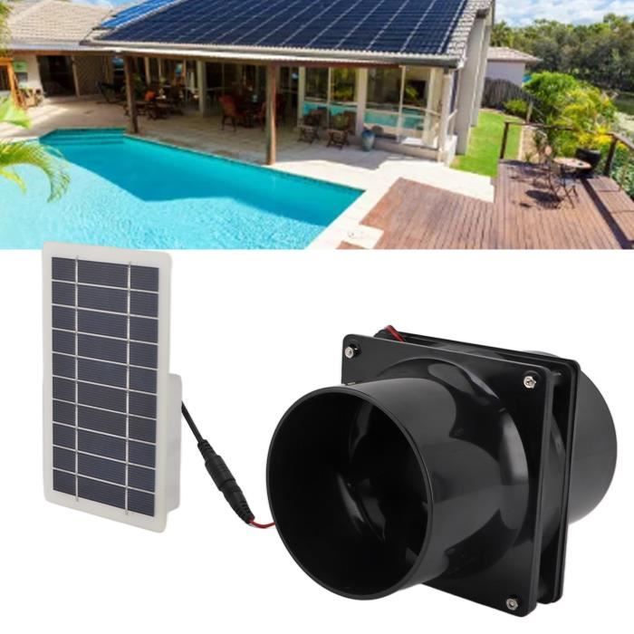 Jeffergarden Ventilateur D'extraction à énergie Solaire Ventilateur à