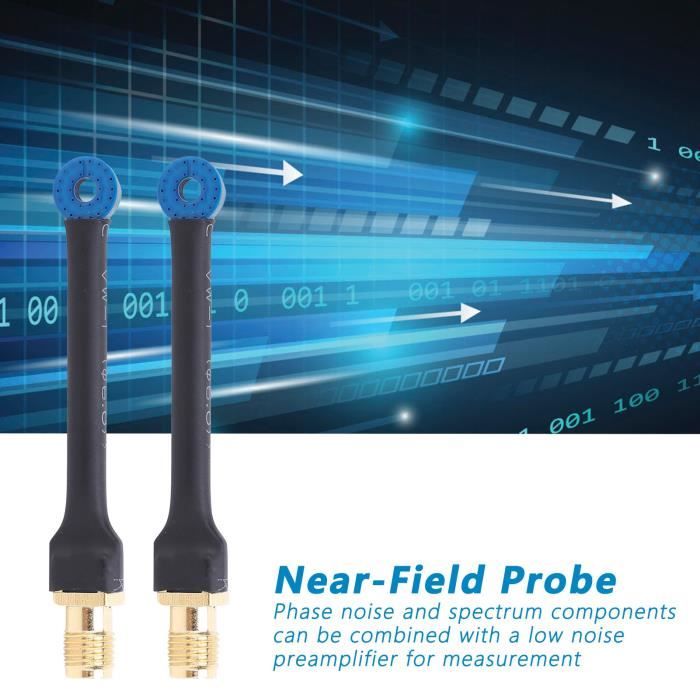 2 Pièces Sondes Champ Proche CEM 20mm - Interface SMA Femelle Pour Mesures Électroniques