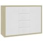 Buffet Bas De Cuisine
 - Buffet Bas Contemporain Buffet De Cuisine Blanc Et Chene Sonoma 88x30x75 Cm Agglomere Achat Vente Buffet Bahut Buffet Bas Contemporain Cdiscount