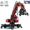 LEGO Technic 42144 La Grue de Manutention - Jouet de Construction Éducative pour Enfants de 10 Ans et Plus-1