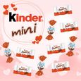 Boite Gros cœur et son assortiment de 80 chocolats Kinder Mini Bueno et Schokobons - Idéal pour la fête des Mères-1