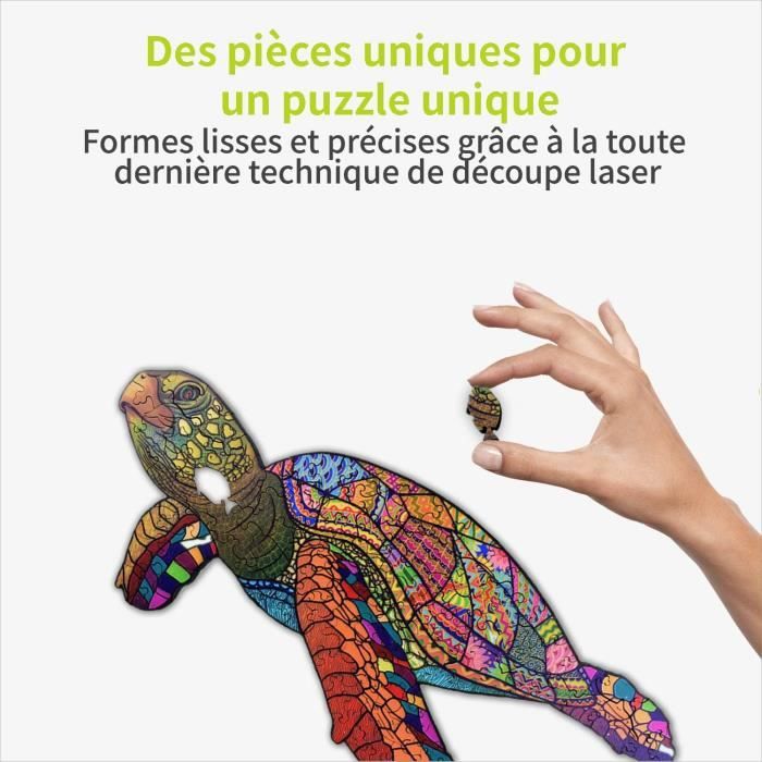 Puzzle 48 Pièces en Bois pour Enfant Tortue Marine | Mes Jouets en Bois Puzzle 48 Pièces en Bois pour Enfant Tortue Marine | Mes Jouets en Bois