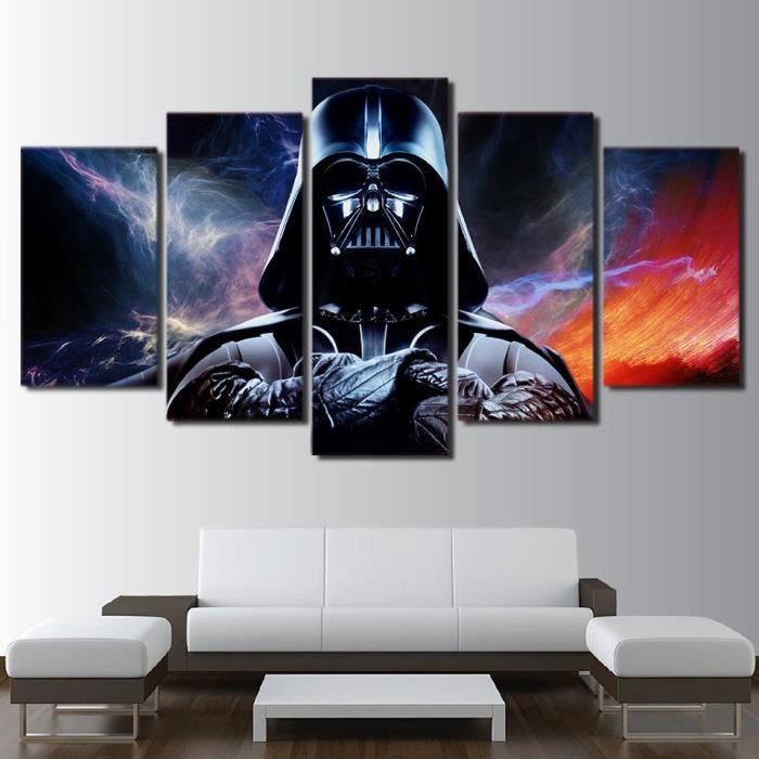 Star Wars Movie Spaceship Tableau 5 pièces Peinture sur Toile Impression  sur Toile Toile Art pour La Décoration Intérieure – DNV Store FR