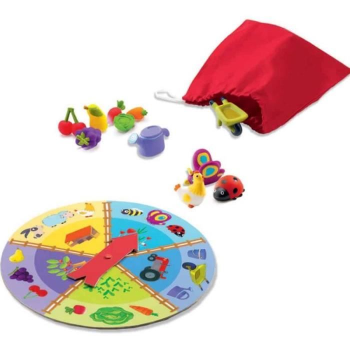 Jeu Loto enfant jeu loto tactile jouet éducatif Djeco 3 ans + - Cdiscount  Puériculture & Eveil bébé