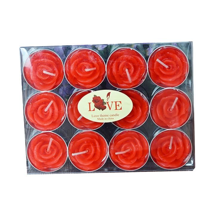 Lot De 2 Bougies Décoration Tulipe 13,5 X 8 Cm - Neuf, Couleur Verte, Marque WIWD