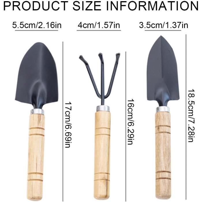 Ensemble d'Outils de Jardin 4 Pièces avec Pelle, Râteau et Bêche Pointue pour Plantation Jardin Ensemble d'Outils de Jardin 4 Pièces avec Pelle, Râteau et Bêche Pointue pour Plantation Jardin