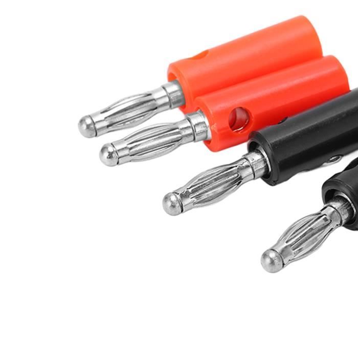 FLY RC 2 pièces Tamiya connecteur Prise à 4mm fiches Banane câble de Plomb de Charge d'équilibre pour Batterie RC Lipo