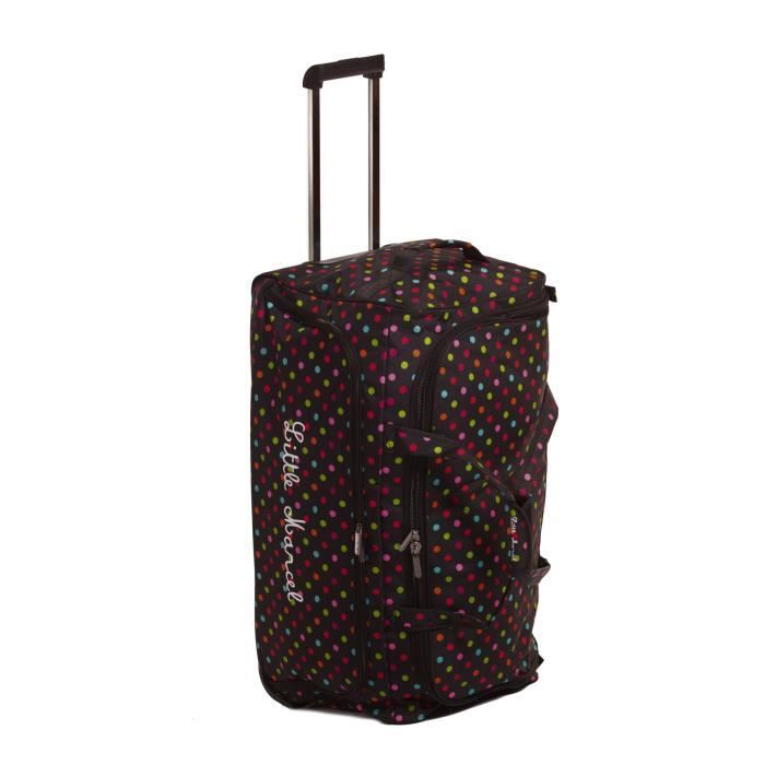 Sac de voyage 72 cm roulettes Little Marcel Multicolore
