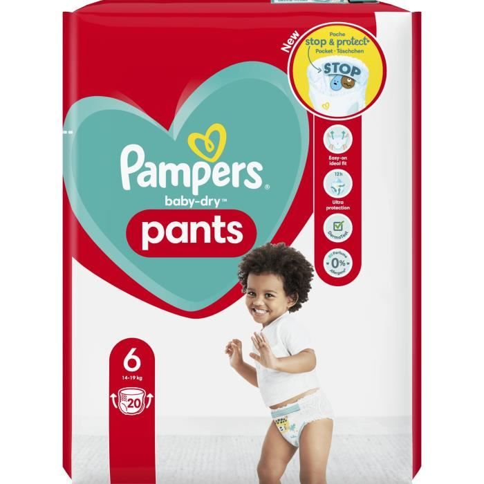 HARMONIE - Pants pour Bébés - Taille 6 - Plus de 15kg, 24 Unités