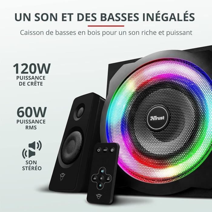 Enceinte Bluetooth Portable Avec écran Tactile LED – Son Puissant, Basses Profondes, 6h D'autonomie