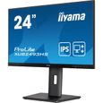 Ecran PC - IIYAMA ProLite XUB2493HS-B5 - 24" FHD - Dalle IPS - 4 ms - 75Hz - HDMI  / DisplayPort - Pied réglable en hauteur-2
