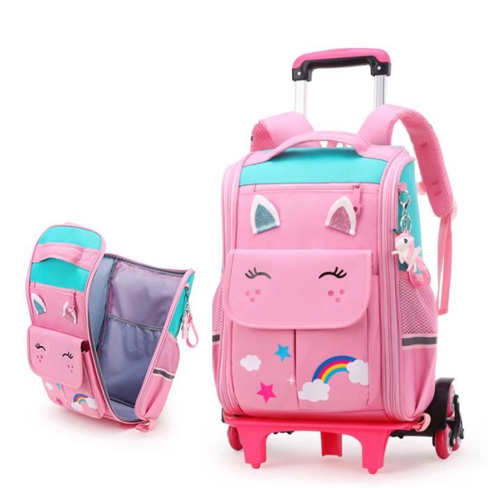 Cartable primaire hotsell fille a roulette
